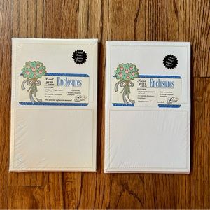Just reduced Print your own invitation enclosure 20heavyweight cards w/envelopes